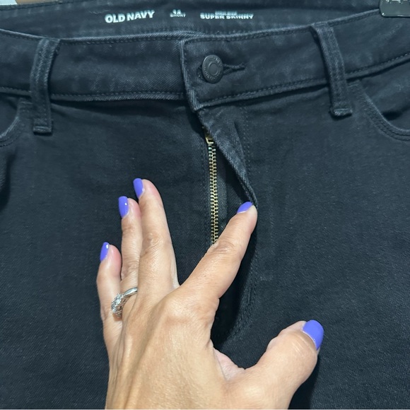 Old Navy High Rise Super Skinny Jeans Size 14 Short - Picture 2 of 8